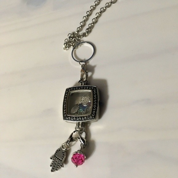 Watch Case Necklace Floating Charms Sealife - Picture 5 of 5